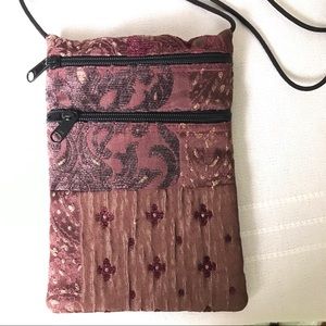 Tapestry crossbody purse